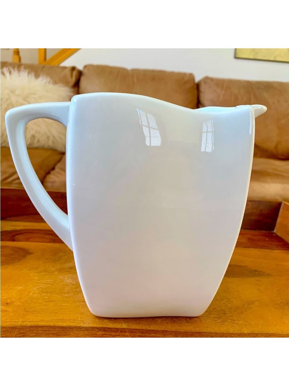 Mikasa White Pitcher